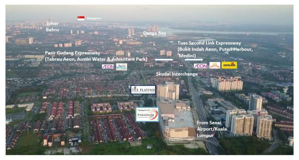Johor Bahru Paradigm Leplatino Homestay Ngoại thất bức ảnh