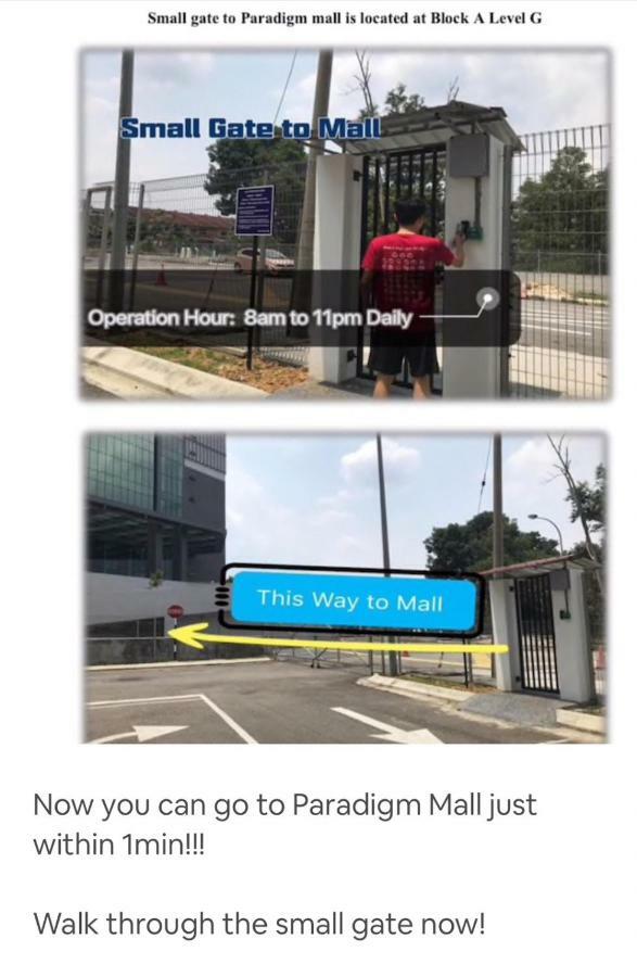 Johor Bahru Paradigm Leplatino Homestay Ngoại thất bức ảnh